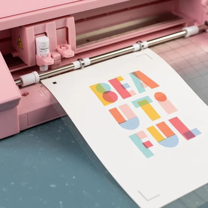 Silhouette Feuilles d'Autocollants Toile Coton - Image 4